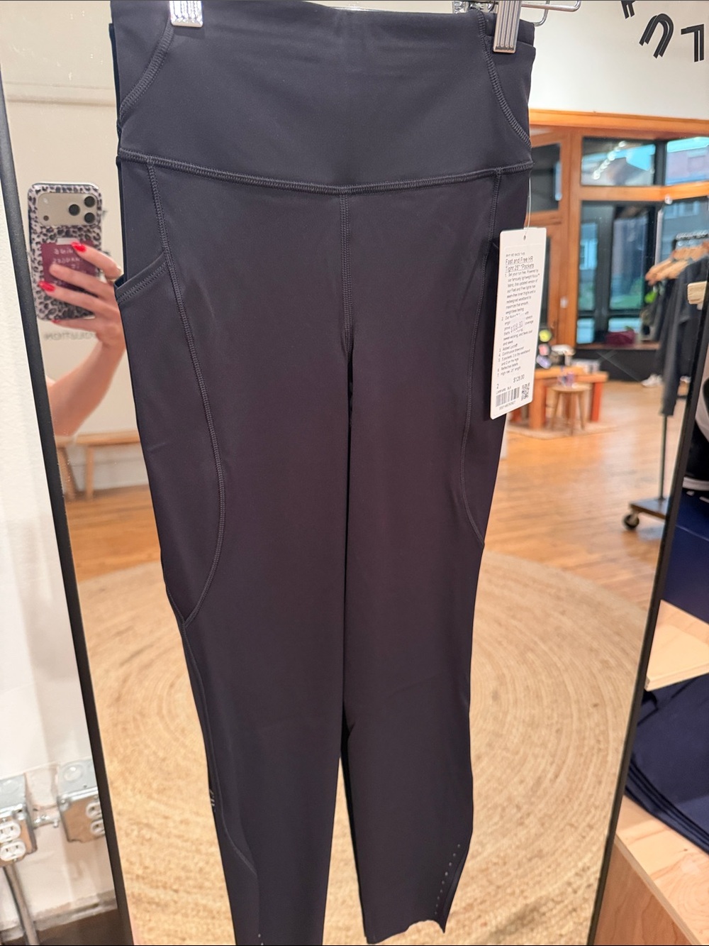 NWT Fast & Free HR Tight 25” with pockets